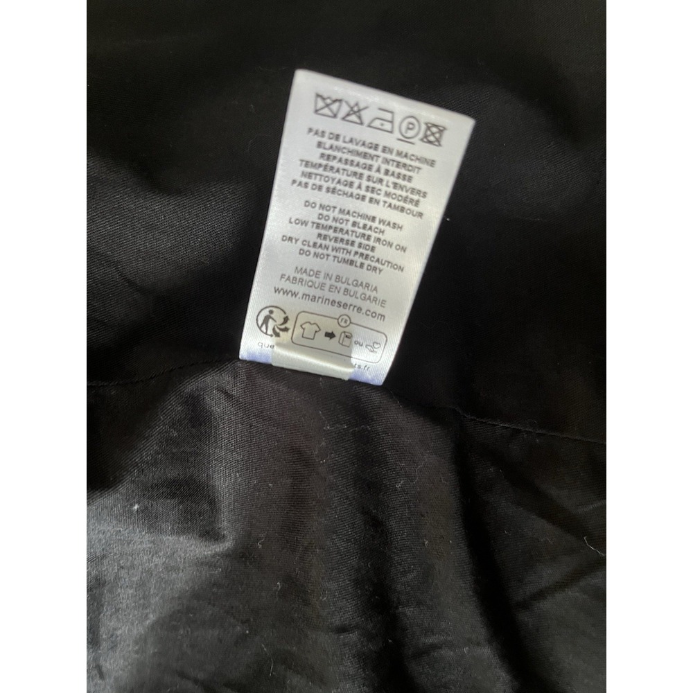 MARINE SERRÉ G/L Regenerate Cropped Camo Bomber Jacket Men's Size M / 48 Gray - Picture 15 of 15